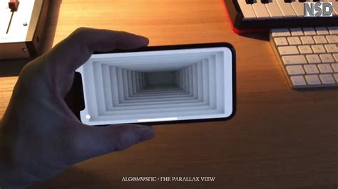 The Parallax View Illusion Of Depth By 3d Head Tracking On Iphone X