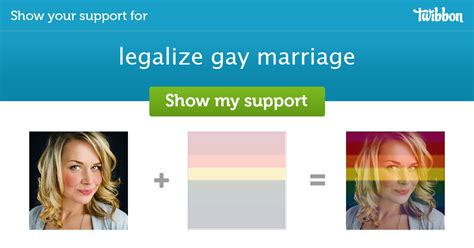 Legalize Gay Marriage Support Campaign Twibbon