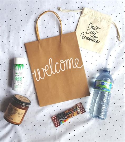 Welcome Bag Ideas For Your Wedding Welcome Bags Wedding Welcome Bags