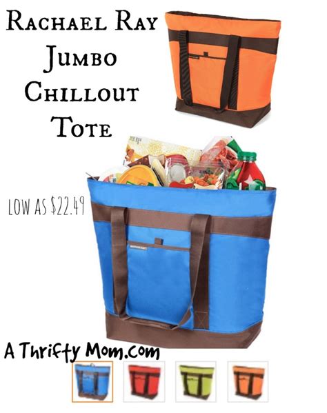 Rachel Ray Jumbo Chillout Thermal Tote Low As 2249 ~ Keeps Hot Foods
