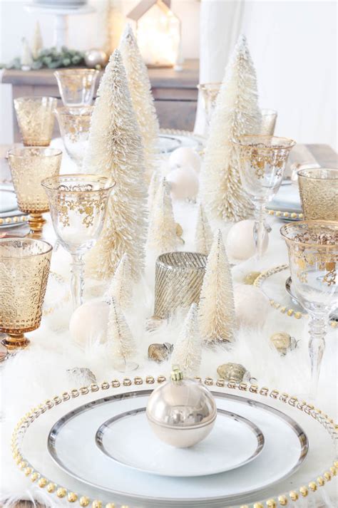 Her young guests get to make. Winter Wonderland Tablescape - Rooms For Rent blog