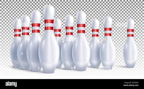 Bowling Pins Vector Stock Vector Image Art Alamy