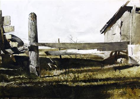 Andrew Wyeth On The Kuerner Farm In Chadds Ford Pa In 1991 David