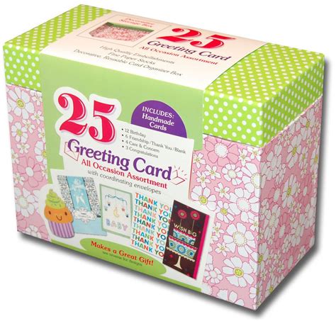 Paper Magic Box Of Assorted All Occasion Embellished Greeting Cards