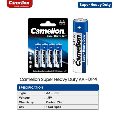 Camelion Super Heavy Duty Aa Bp Camelion Indonesia