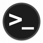 Linux Command Terminal Interface Console Icons Computer