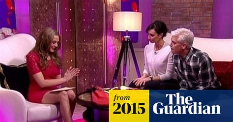 itv this morning fifty shades session gets lashing from viewers itv1 the guardian