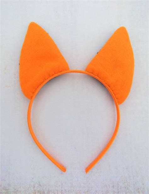Fox Ears Fox Headband Animal Ears Fox Costume Accessory Etsy