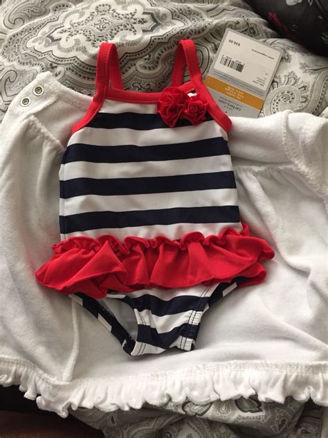 Stock up on swim diapers and rashguards, along with swim shoes and pool socks to help protect little feet from hot sand, scratchy concrete and sharp objects. Newborn Bathing Suit!! | Baby bathing suit, Baby outfits ...