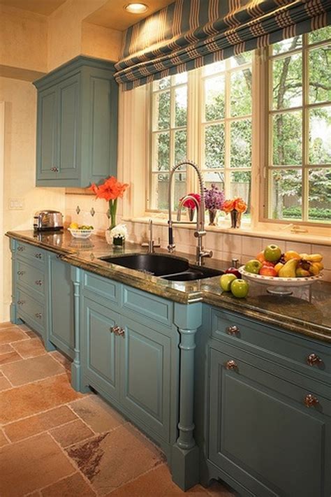 Rustic white kitchen with log storage. Get interesting inspiration about outdoor kitchen ideas ...