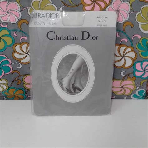 Womens Vintage Christian Dior Panty Hose In Packaging S