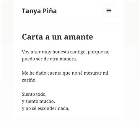 Carta Para Mi Amante