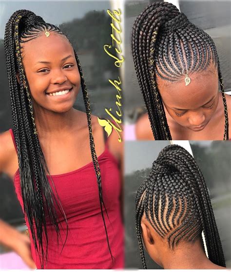 20 Small Braids In A Ponytail Fashionblog
