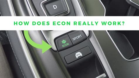 What Is The Econ Button On The Honda Civic Honda Ask
