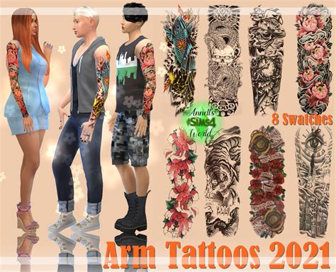 Sim 4 Tattoo In 2021 Sims 4 Tattoos Sims 4 Sims Image