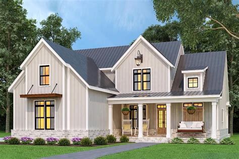 Plan 12319jl Exquisite Two Story Home Plan With Rear Wrap Around Porch