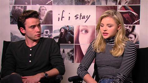 If I Stay Chloe Grace Moretz And Jamie Blackley Official Movie Interview