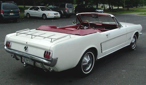 Wimbledon White 1965 Ford Mustang Convertible