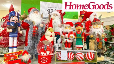 Home Goods Christmas 2019 Christmas Decorations Home Decor Shop With Me
