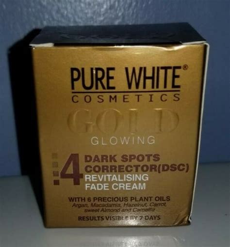 Pure White Gold Glowing Dark Spot Correctorrevitalizing Fade Cream