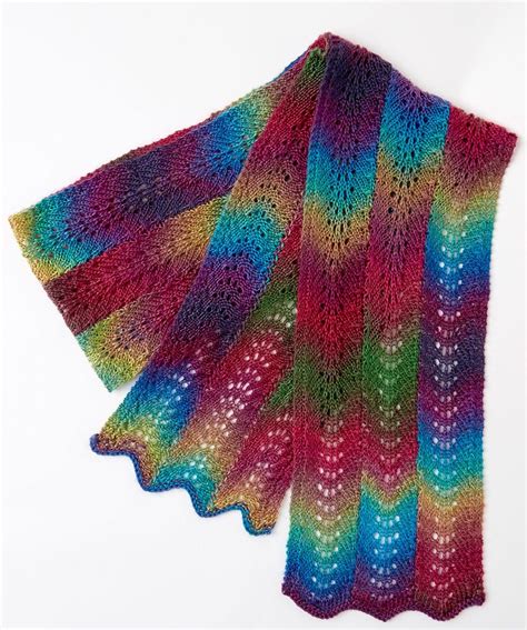 Bargello Knit Scarf Red Heart Knit Scarf Scarf Knitting Patterns