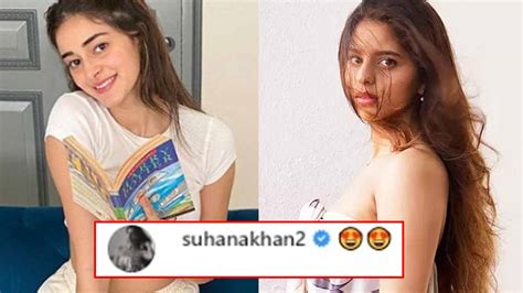Ananya Panday Posts A Latest Stunning Picture Suhana Khan Comments Heart Eyes Emoji Iwmbuzz