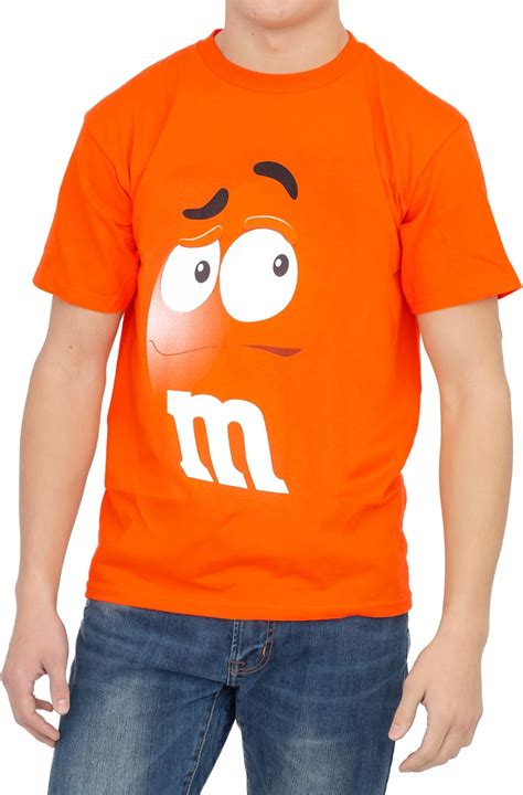 mandm mandm s candy silly character face t shirt tee uk clothing