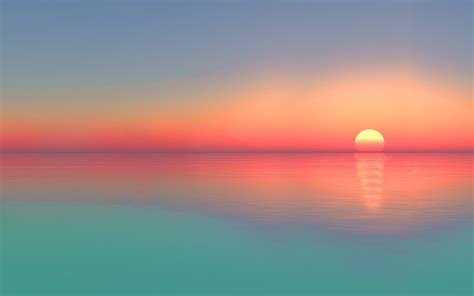 2560x1600 Gradient Calm Sunset 2560x1600 Resolution Wallpaper Hd