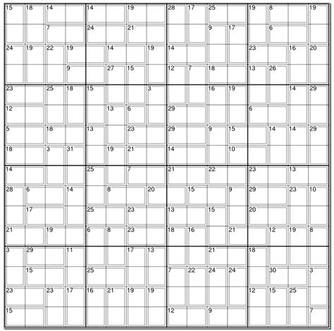 The hexadoku is a 16x16 sudoku puzzle. Calcudoku puzzle forum - View topic - another 16x16 Killer Sudoku