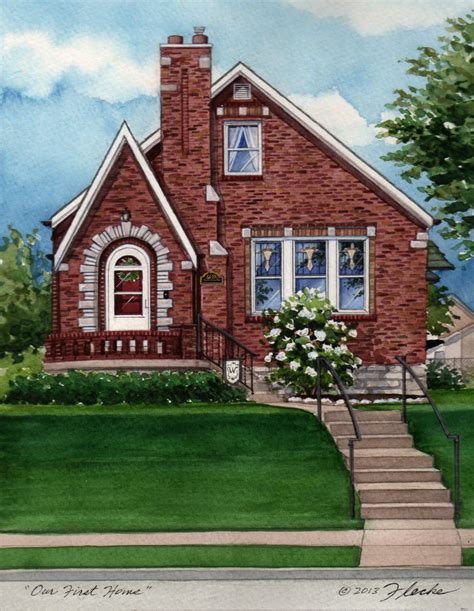 No practical filters for searching, huge waiting times while trying to scroll/search, frequent error messages and home depot has taken over the search engine for homedecorators.com. watercolor custom house portrait of brick Tudor in St ...