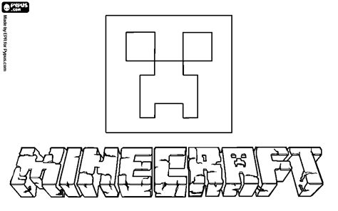 Minecraft coloring pages, a large collection for free printing. Minecraft Coloring Page | Coloring pages, Disney coloring ...