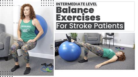 Intermediate Balance Exercises For Stroke Patients Youtube