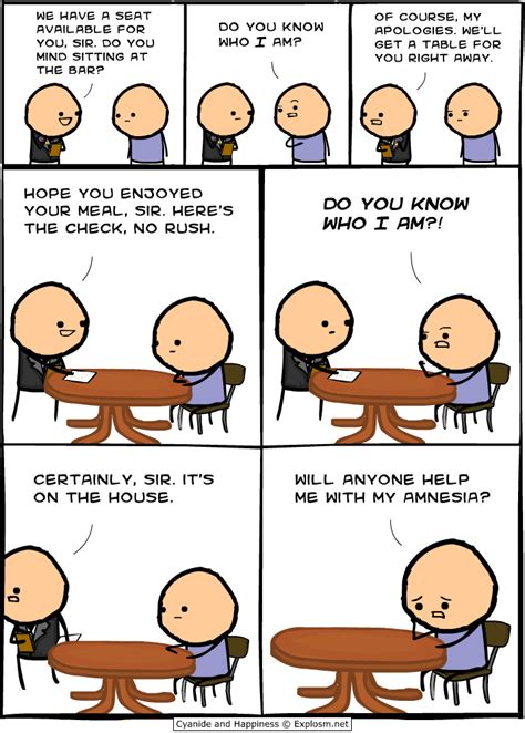 Do You Know Who I Am Home Of Cyanide And Happiness