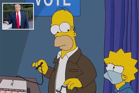 The Simpsons Treehouse Of Horror Halloween Special Spoofs Presidential Election As Homer Cant