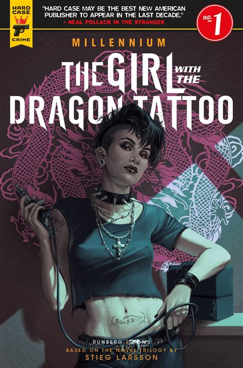 First Look New Girl With The Dragon Tattoo Comic Crime Fiction Lover