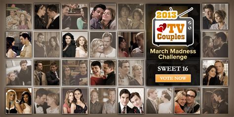 2013 Tv Couples March Madness Challenge Vote In The Sweet 16 2013