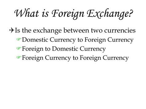 Ppt Foreign Exchange Market Powerpoint Presentation Free Download
