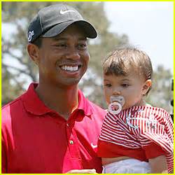 Charlie Woods Tiger Woods New Son Celebrity Babies Charlie Woods
