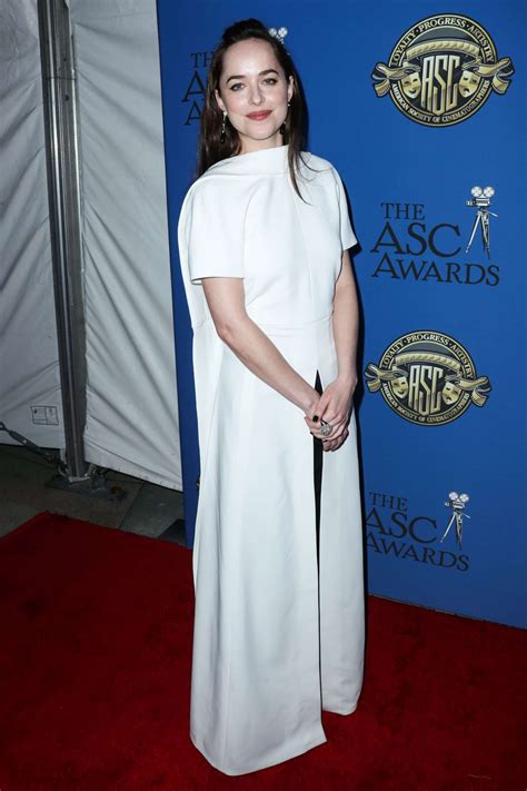 Dakota Johnson 31st Annual Asc Awards For Cinematography In Hollywood