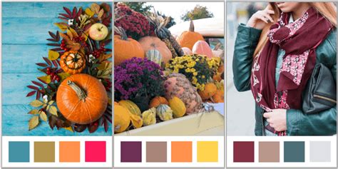 November Color Palettes For Planners Easy Crafts 101