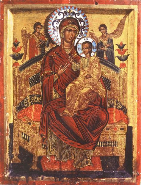 Agion Oros Mount Athos 0057 The Miraculous Icon Of Panagia Pantanassa Holy Monastery Of