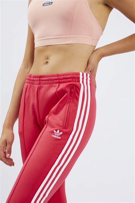 Adidas Originals Primeblue Sst Track Pants Power Pink Stylerunner