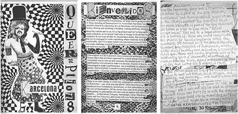 The Queeruption Barcelona Zine Displays A Diy Punk Inspired Aesthetic