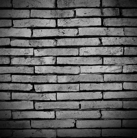 Old Brick Wall Blackandwhite Stock Photo Image Of Grunge Cement 95622092