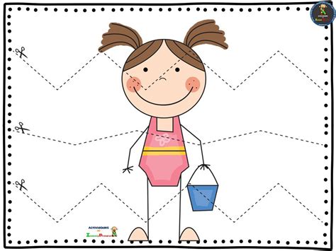 Fichas para enseñar a los más peques a recortar -Orientacion Andujar