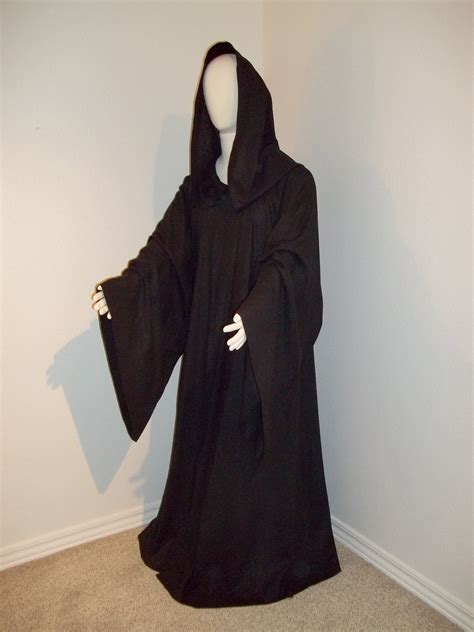 Sith Lord Star Wars Inspired Robe Black 100 Linen Etsy
