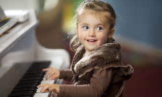 Mini Mozart Experts Amazed As Girl Two Performs Her First Piano