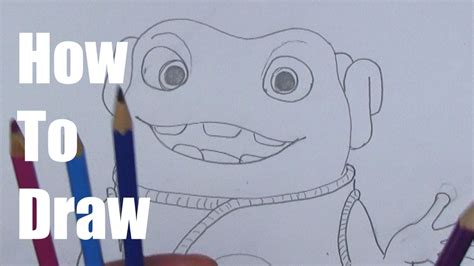 How To Draw Oh From The Movie Home Part 1 The Movie Home Dreamworks