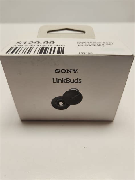 Sony Linkbuds Wf L Hm Big C Pawn