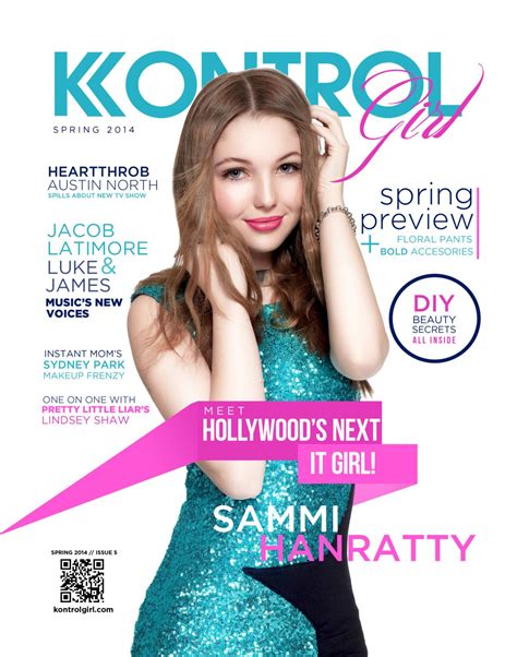 sammi hanratty kontrol girl magazine spring issue cover